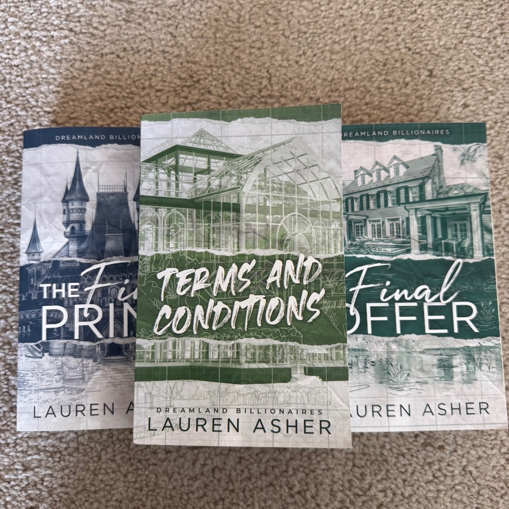 DREAMLAND BILLIONAIRE COMPLETE PAPERBACK SET